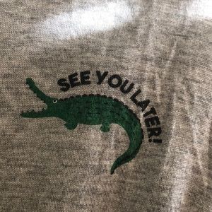 alligator tee for @susanmshea